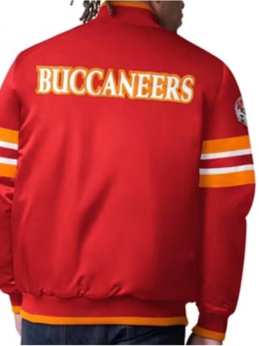 STARTER JACKET Tampa Bay Buccaneers  Throwback Limited Release Vintage Bomber